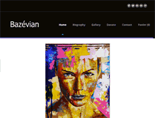 Tablet Screenshot of bazevian.com